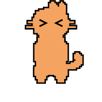 Cat happy jump